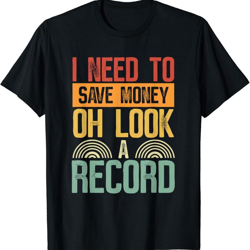 Collectible Vintage T Shirts - Camiseta para colecionadores de discos vintage