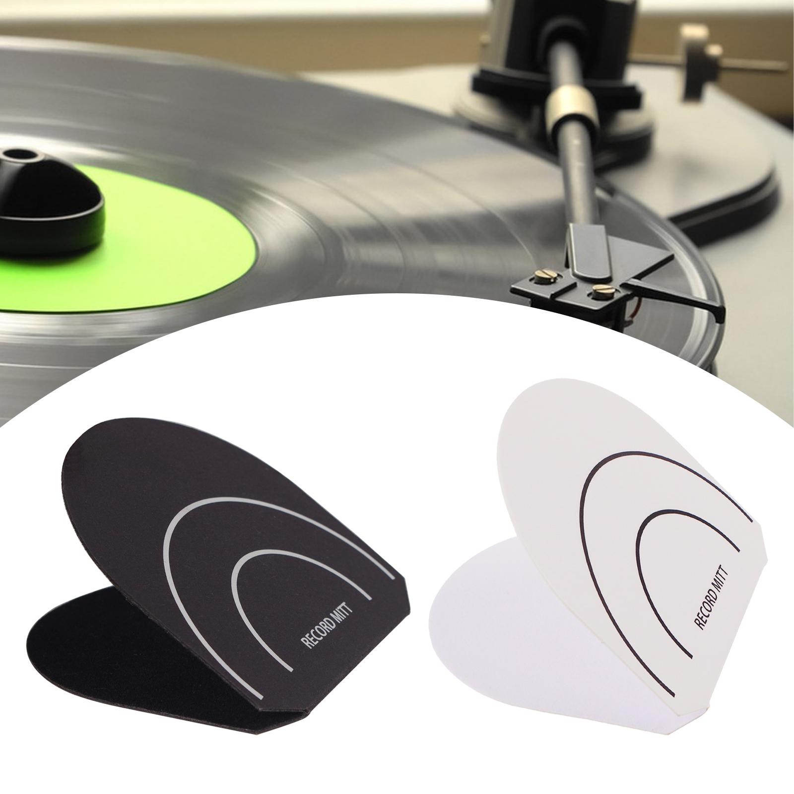 Vinyl Record Cleaner - Luva de gravação de vinil, tapete