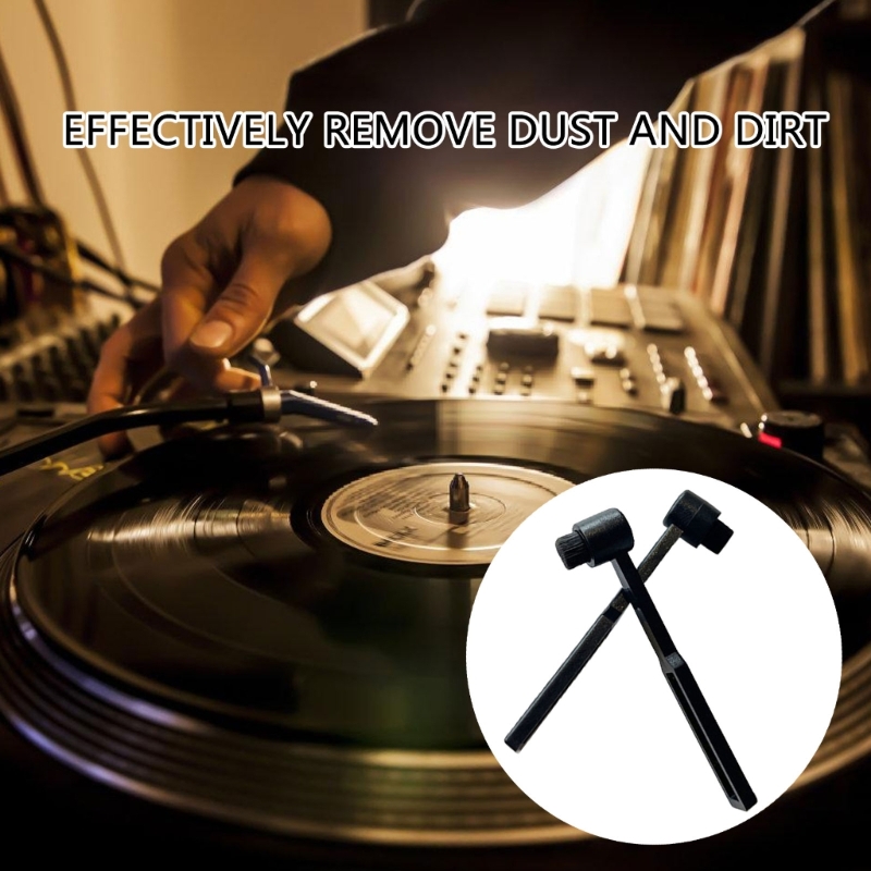 Escova fibra carbono, escova l - Vinyl Record Cleaner avaliação e preço