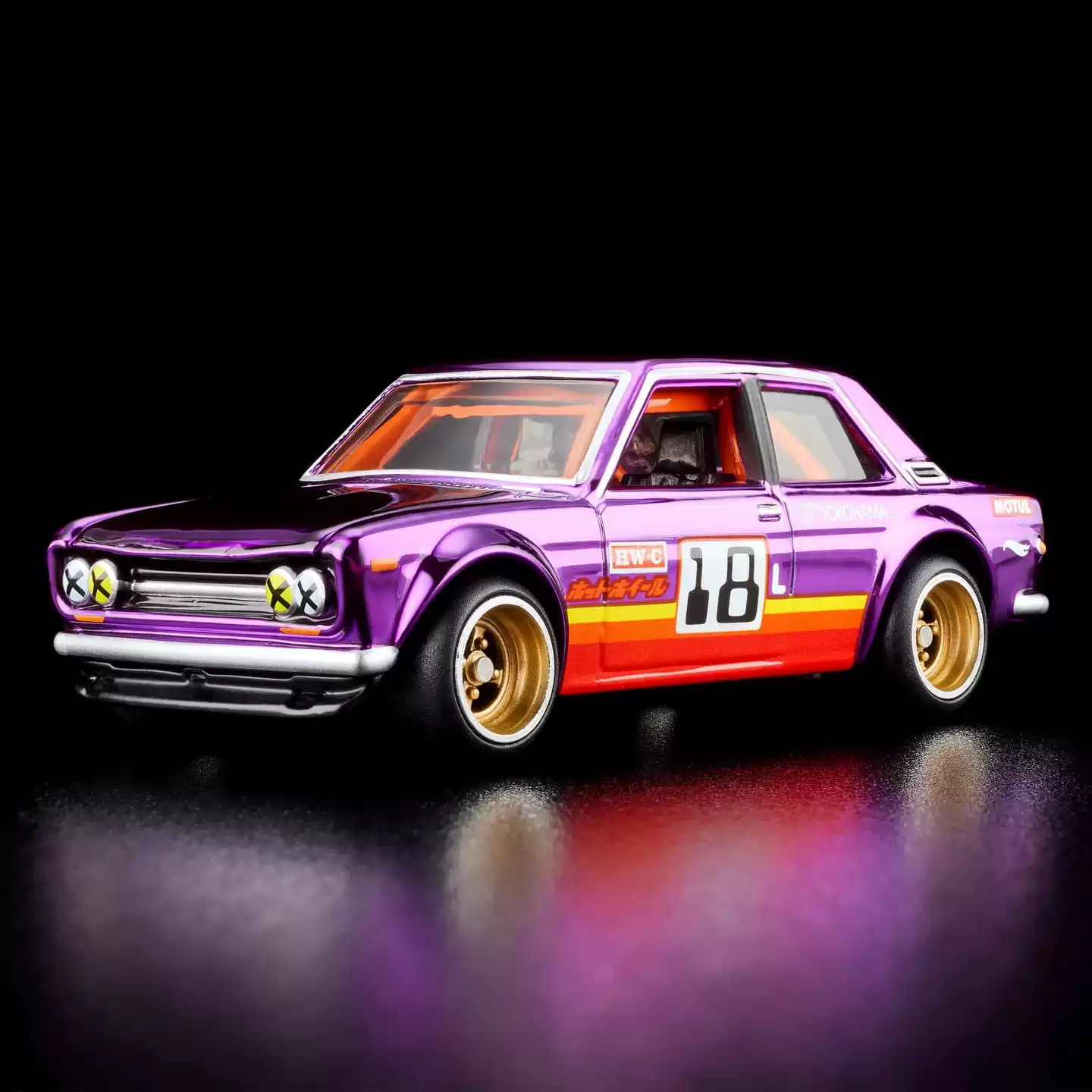 Hot Wheels RLC 1:64 Datsun 510 - Vintage Collectible Hot Wheels avaliação e preço