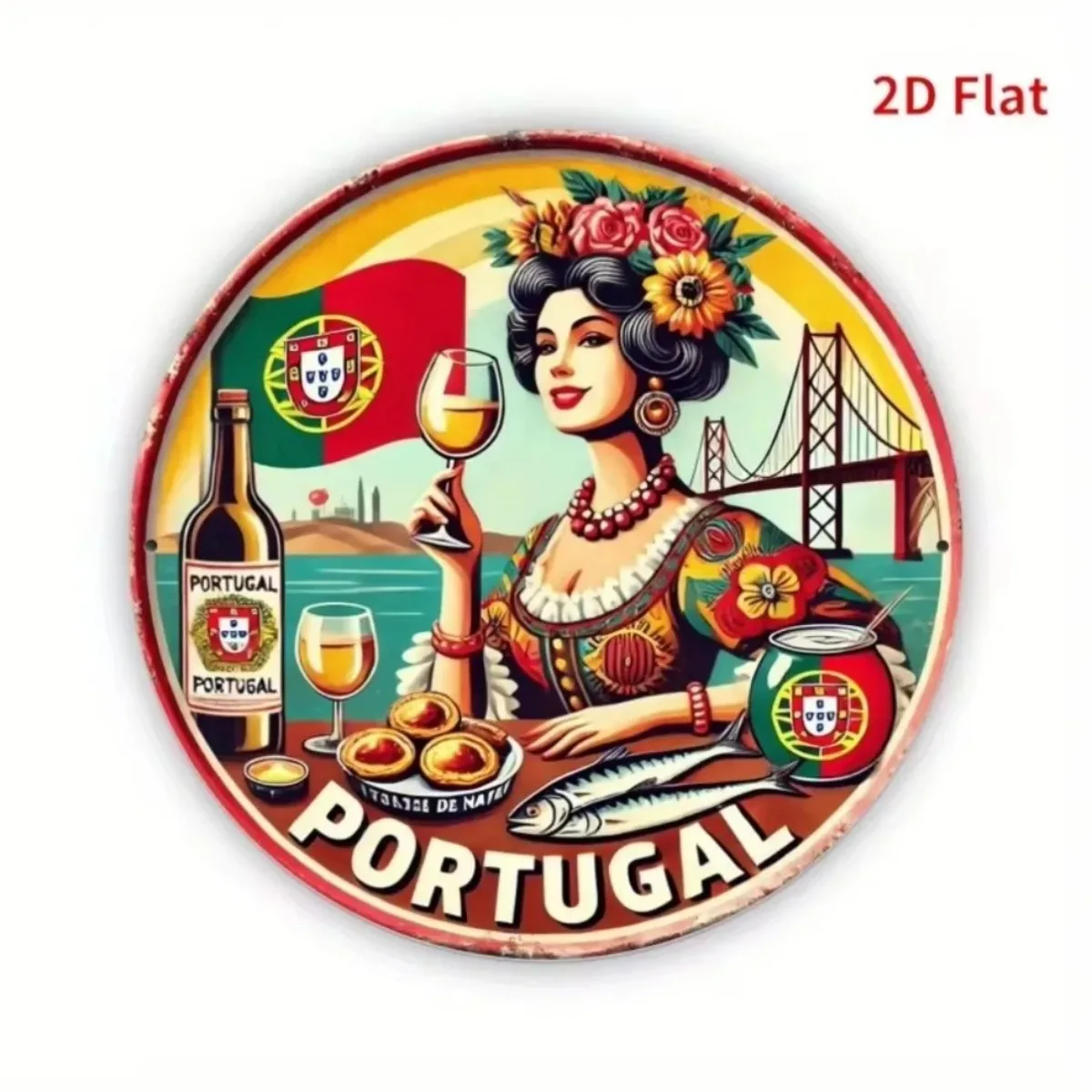 Coleção de Placas de Metal Red - Vintage Collectible Tins avaliação e preço