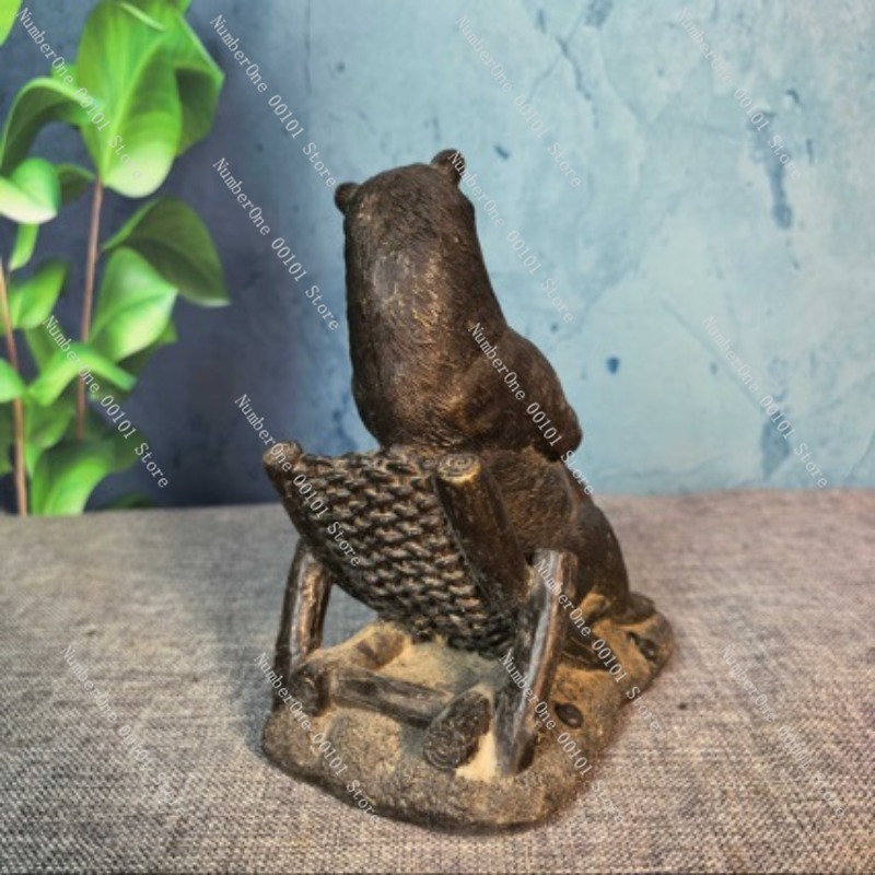 Ornamento de Urso em Bronze An - Vintage Collectible Bears avaliação e preço