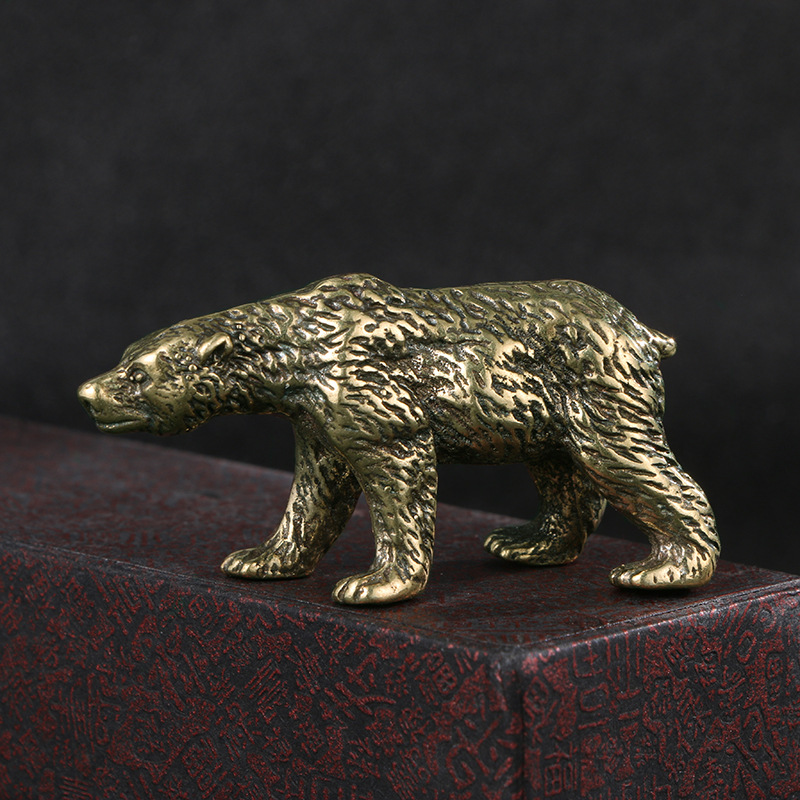 Estátua Vintage de Urso em Lat - Vintage Collectible Bears avaliação e preço