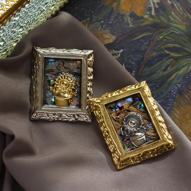 Broche vintage van gogh para p - Vintage Collectible Pins avaliação e preço