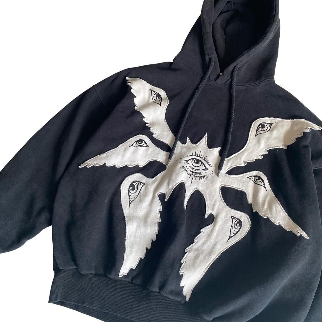 Hoodie Unissex Engraçado com E - Vintage Collectible Shop avaliação e preço