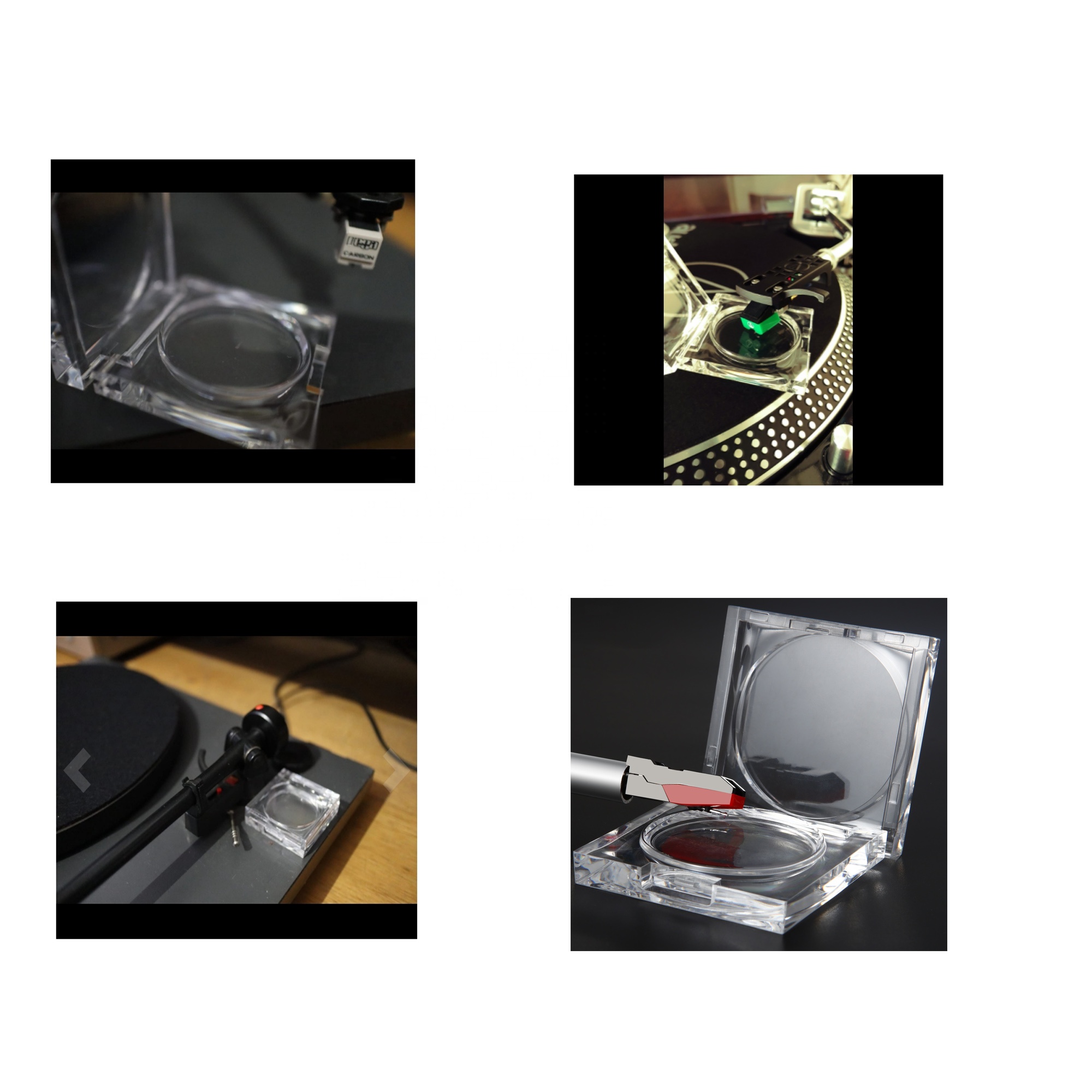 Fonógrafo agulha limpador turn - Vinyl Record Cleaner avaliação e preço